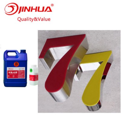 High Brightness Epoxy Resin Glue for Channel Letters