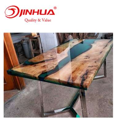 Wholesale Crystal Clear Liquid Epoxy Resin Adhesive for Wood Table Top