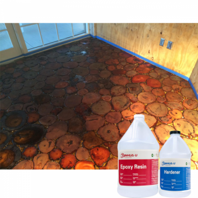 Epoxy Resin Waterproof Non-slip Floor Paint For Wooden Floor